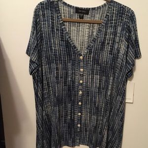 Karen Kane Button up Top